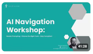 AI Navigation Workshop With Donald McArthur